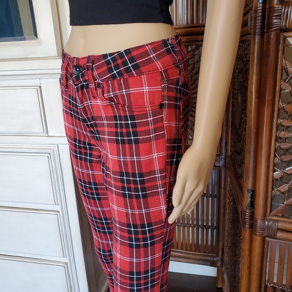 HOT TOPIC DENIM SKINNY PANTS 28×32 - Picture 12 of 14